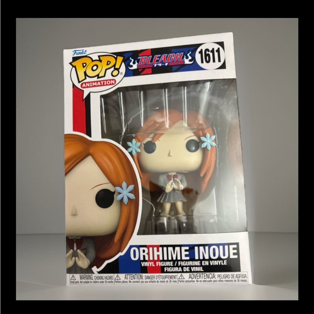 Funko POP Animation Bleach  Vinyl Figure Orihime Inoue #1611 Display Window Box
